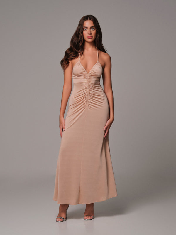 THE LUNA HALTER MAXI